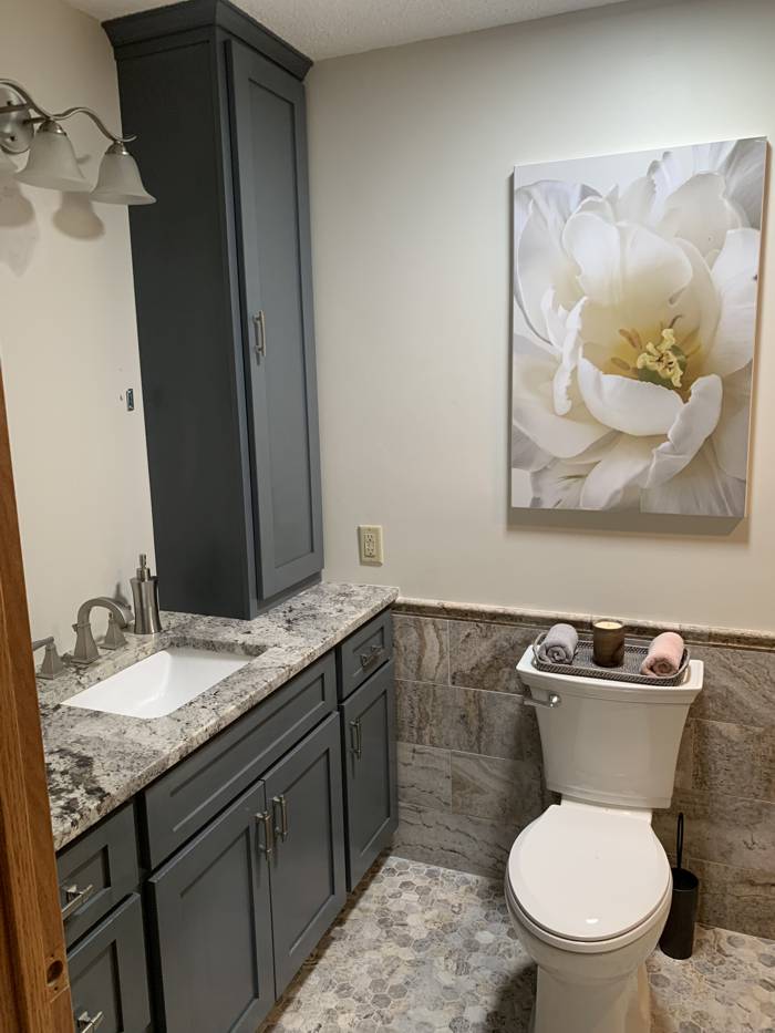 bathrooms